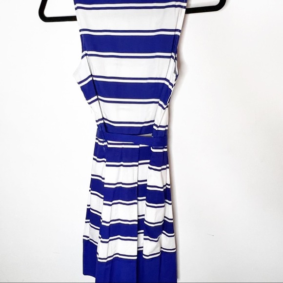 Milly for Design Nation Blue & White Striped Dress SZ 2 - Picture 8 of 9